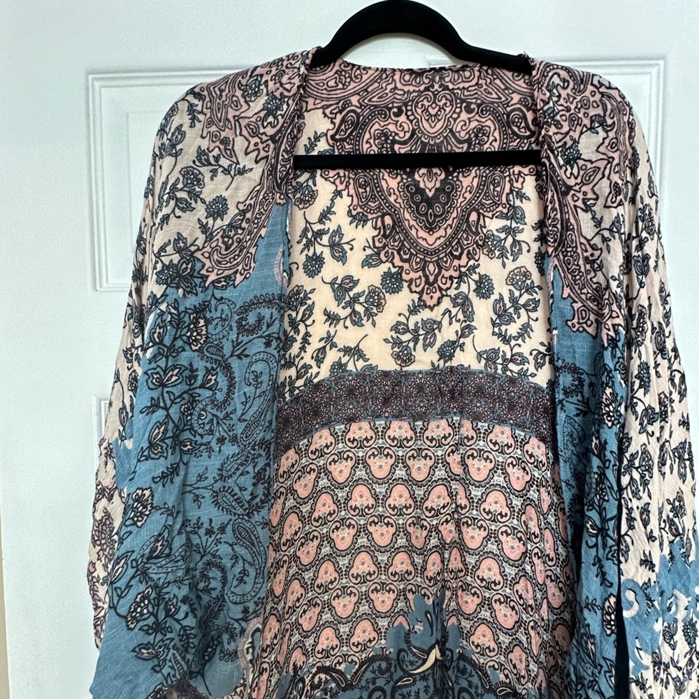 Lanai Sunrise Kimono Three Birds Nest